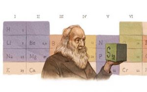 Google rindió homenaje al creador de la tabla periódica