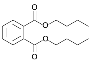 Fórmula molecular del Ftalato de dibutilo